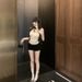 Lace Patchwork Sleeveless Tube Vest For Women Summer Slim Fit Inner Outer Wear Pure Desire Style Hot Girl Short Top_ecoleips.com