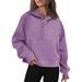 2025 Hot-Selling European And American Style Autumn Winter New Hooded Zipper Thickened Sweatshirt Top_ecoleips.com