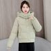 girl Korean Jacket For Women, Short Loose Thickened Student Coat, Petite Cotton Padded New Style Puffer Jacket, Trendy_ecoleips.com