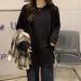 Crew Neck Versatile T-shirt Women's 2026 Autumn New Long-sleeved Student Loose Inner Bottoming Shirt Top_ecoleips.com