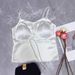 12 Colors New Silk Acetate Simple Solid Color Camisole Top, Popular Online, Suitable For Layering Or Wearing Alone 31_ecoleips.com