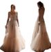 Women's Clothing Sexy Deep V See Through Two Piece Sequined Long Dress_ecoleips.com
