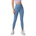 New Style Nude Lycra Yoga Women High Waist Hip Lift Leggings Casual Cut Comfortable Professional Seamless Fitness Pants_ecoleips.com