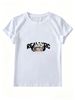 David Statue Realistic Letter Print Women T-Shirt Vintage Art Streetwear Short Sleeve White Tee_ecoleips.com