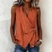 Voya New Spring Casual Loose Shirt For Women's Clothing With Multi Color Options_ecoleips.com