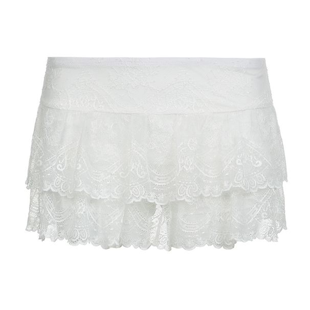 European American Foreign Trade Women's Clothing, Unique Denim Camisole With Lace And Bow Accents, Washed Gradient Color_ecoleips.com