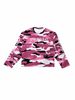 Camouflage 3D Print Crew Neck Sweatshirt Long Sleeved Loose Fit for Men And Women Independent Website Cross Border New American Street Hip Hop Style_ecoleips.com