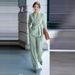 Women's Elegant Tie Waist Suit Set Solid Color Autumn/Winter New Cross Border E Commerce European And American Style_ecoleips.com