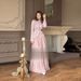 Women's Clothing Elegant Irregular Splicing Long Sleeved Dress_ecoleips.com
