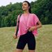 European And American Foreign Trade Fashion 2026 New Women's Backless Sports Yoga T-Shirt Loose Casual Breathable_ecoleips.com
