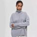 050 Autumn Winter Women's New High Neck Loose Russian Cross-Border Sweater European And American Style_ecoleips.com
