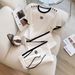 Women's Casual Sportswear Set White Short Sleeved Running Top With Straight Leg Pants Two Piece Slimming Fit Stylish_ecoleips.com
