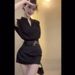 Short Skirt Set For Women Fashion Summer 2025 Thin Slimming V-Neck T-Shirt Women's Outerwear Solid Color Sleeveless Top_ecoleips.com