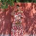 Women's Clothing Summer New Floral Print One Shoulder Puff Sleeve Long Dress_ecoleips.com