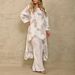 Women's Clothing Women's Fashion Casual Loose Large Size Printed Irregular Tops Suit Summer_ecoleips.com