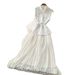 Elegant French Style Sleeveless Collared Dress Korean High Waisted Pleated Patchwork Long Skirt for Women Summer Temperament_ecoleips.com