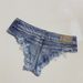 2025s Denim Frayed Edge Skinny Slimming Women's Nightclub Pole Dance Low Waist Ultra Shorts Sexy Hot Pants_ecoleips.com