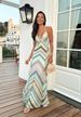 Patchwork Long Dress For Women Hand Crocheted Lace Suspender European And American Style New Fashion Foreign Trade Dress_ecoleips.com