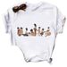 Cross-border Supply Women's Tops, Printed Urban Girl T-shirts For Women_ecoleips.com