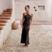 European And American Cross Border Spring And Summer New Sexy Solid Color Slim Sleeveless Backless Temperament Dress For Women_ecoleips.com