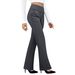 Women's Clothing Women's High-Waisted Straight Leg Casual Pants Loose Fitting Pocketed Commuter Style Versatile Long Pants_ecoleips.com