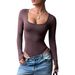 Diyun European And American Y2K Yoga Sports Long-Sleeve Tight-Fitting Women's Jumpsuit 2026 Spring/Summer_ecoleips.com