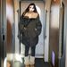 girl Lamb Wool Mid-Length Jacket For Women 2025 New Workwear Parka Thickened Slimming Cotton Coat_ecoleips.com
