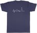 Women's T-Shirts Heartbeat Ukulele Mens T-Shirt Love Uke Guitar String Instrument Tee Gift_ecoleips.com
