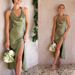 Sleeveless sexy slim long skirt for women with slit backless dress_ecoleips.com