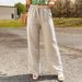 Women's Clothing Pocket Wide Leg Cotton Linen Loose Long Pants Linen Wide-Leg Pants With Pockets – Breathable & Stylish Casual Trousers (S-XXL)_ecoleips.com