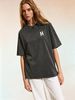 Women's Oversized Mineral Wash T-Shirt, Streetwear Inspired Summer Tee_ecoleips.com