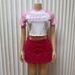 Low-Rise Bodycon Mini Skirt For Women, Stretchy Sexy Form-Fitting Pencil Skirt, Solid Color Chic Club Night Out Skirt_ecoleips.com