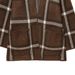 Vintage Versatile Plaid Scarf Knitted Sweater Jacket_ecoleips.com
