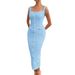 Women Temperament Elegant Button Front Slim Fit Bodycon Long Maxi Dress Daily Party Wear_ecoleips.com