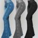 Women's Clothing High Waist Elastic Mopping Flared Jeans Women's Long_ecoleips.com