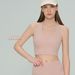 Aido NUF Halter Neck Beauty Back Vest Women's Top One-Piece With Chest Pad Sports Bra Fitness Yoga Wear_ecoleips.com