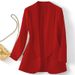 Women's Casual Long Sleeve Blazer Trendy Autumn Style Versatile And Easy to Match Outerwear for 2026_ecoleips.com