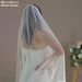 Manzhen French Style Beaded Veil Cathedral Length Wedding Veil Exquisite Main Dress Accessory for Brides Leaving Home V156_ecoleips.com