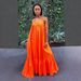 Long Flowy Maxi Dress - Strappy Sundress With Ruffled Hem In 25 Colors (S-5xl) Color Spectrum Choice_ecoleips.com