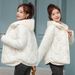 European Style Lightweight Short Down Jacket For Women With Hood, Patchwork Two-Piece Cotton Coat, Winter_ecoleips.com