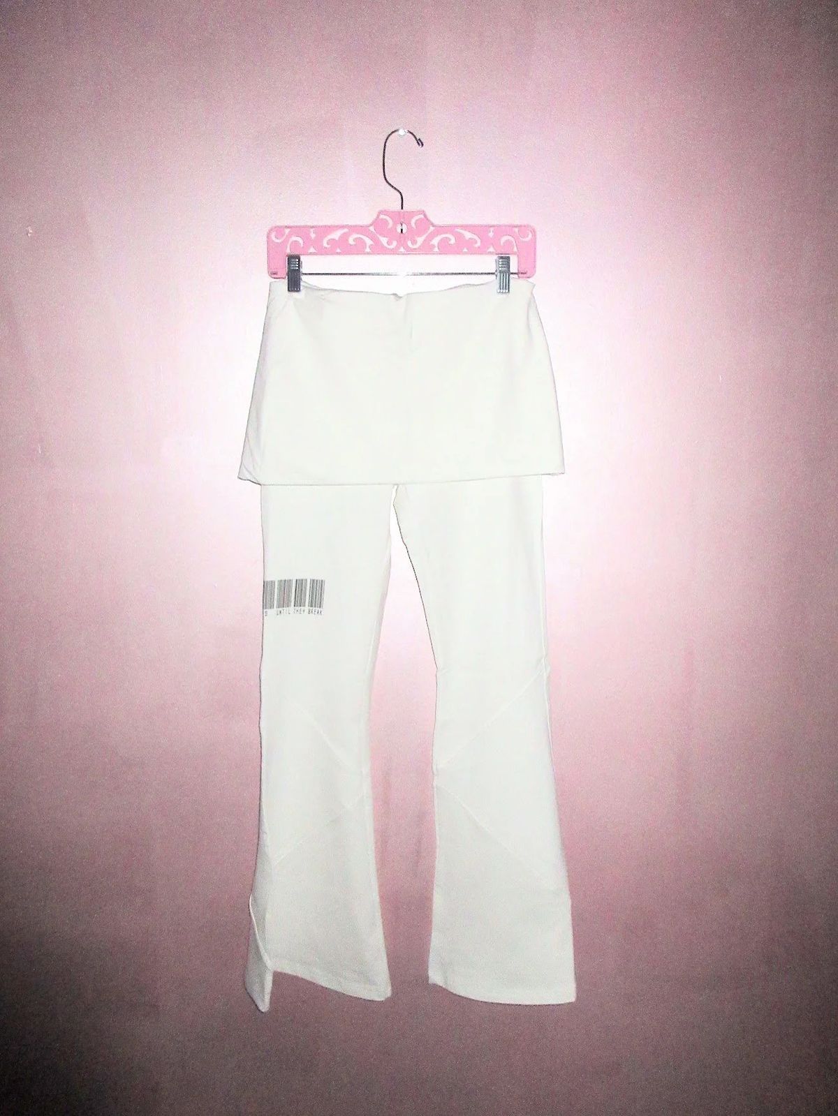 Women's Patterned Printed Faux Leather Two Piece Flared Trousers Spring European And American Fashion Casual Style_ecoleips.com