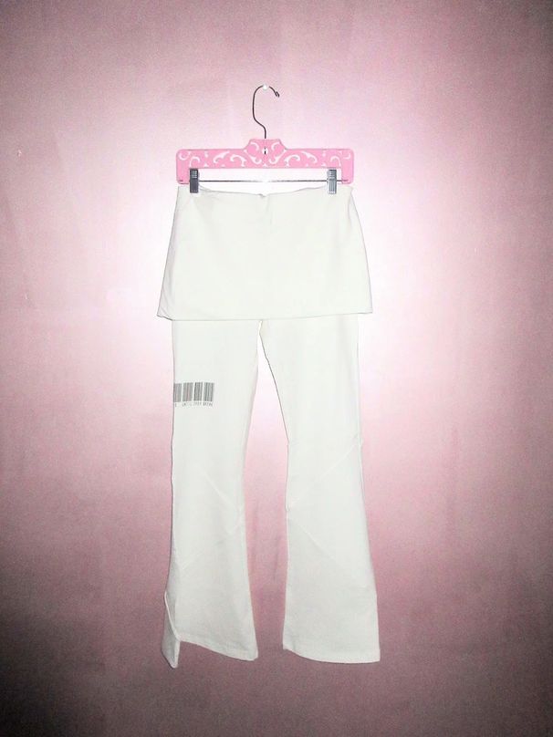 Women's Patterned Printed Faux Leather Two Piece Flared Trousers Spring European And American Fashion Casual Style_ecoleips.com