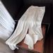 Suitable For All Seasons Tencel Linen Wide-Leg For Women, Summer Thin Style 2024 New High-Waist Draped Casual Sun-Protective_ecoleips.com