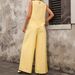 Women's Fashionable Elegant Casual Printed Sleeveless Vest Top And Wide Leg Pants Two Piece Set Spring Summer New Arrival_ecoleips.com