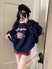 Plus-size Fleece-lined Thickened Hoodie, Loose-fitting Winter Jacket With A High-end Feel, Stylish And Slimming Top,_ecoleips.com