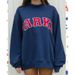 Parke Unisex Casual Sweatshirt Cotton Embroidered Body Loose Fit Slimming Versatile_ecoleips.com