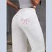 Bowknot Embroidered Jeans For Women Y2K Straight Loose Long Pants High Waist Slimming_ecoleips.com
