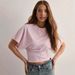 Korean-Style Round-Neck Short-Sleeve Tee For Women, Summer-Ready With Clean-Cut, Versatile, Solid-Color Loose-Fitting To_ecoleips.com