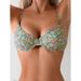 New Women's Printed Lace-Up Two-Piece Swimsuit Beach Spa Bikini Swimwear American Styl_ecoleips.com