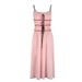 AD342 Brand 2025 Summer Princess Style Fresh Sweet Women's With Straps And Off-Shoulder Neckline Fairy Dress_ecoleips.com